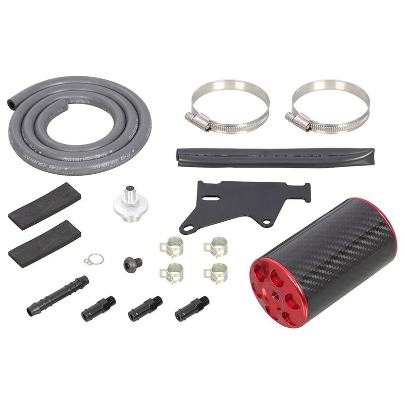 KITACO Carbon Oil Catch Tank Kit for 2022+ Honda Grom and Monkey - Howling Moto