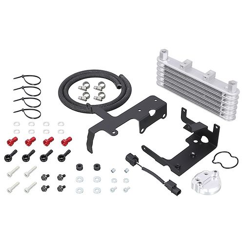 Kitaco 5 ROW OIL COOLER KIT HONDA GROM 125 (2022+) - Howling Moto