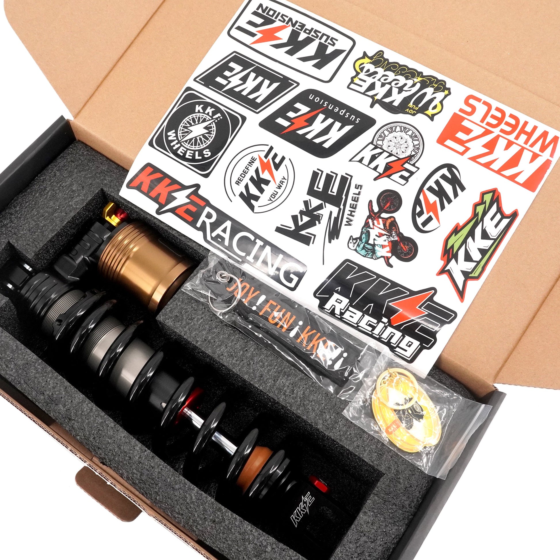 KKE Upgraded Rear Suspension Shock Spring Absorber for SurRon Ultra Bee Electric Dirt Bike in Different Color Available - Howling Moto