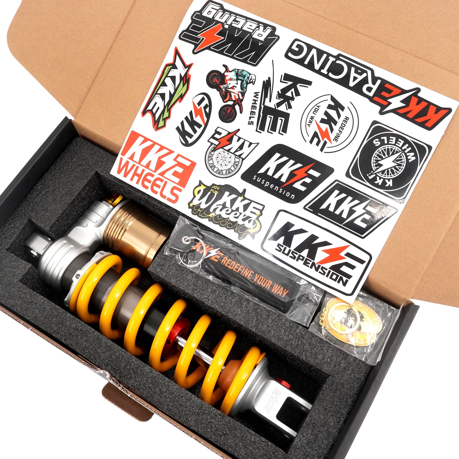 KKE Upgraded Rear Suspension Shock Spring Absorber for SurRon Ultra Bee Electric Dirt Bike in Different Color Available - Howling Moto