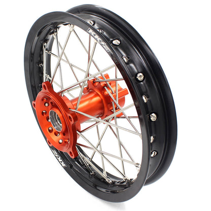 KKE 14"*1.4/12"*1.6 Kid's Small Wheels Rims Set Fit KTM SX 65 2002-2024 - Howling Moto
