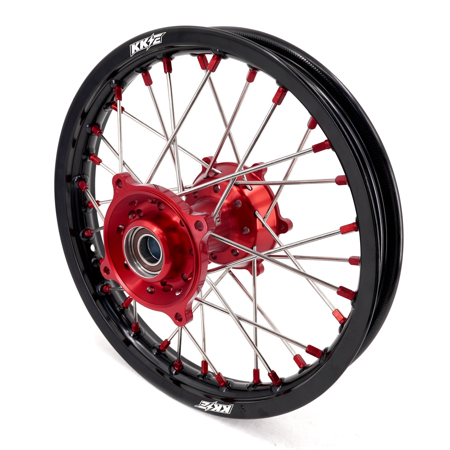KKE 17"*1.4/14"*1.6 Small Kid's Wheels For KTM SX 85 GAS GAS MC85 2021-2024 Red Nipples - Howling Moto