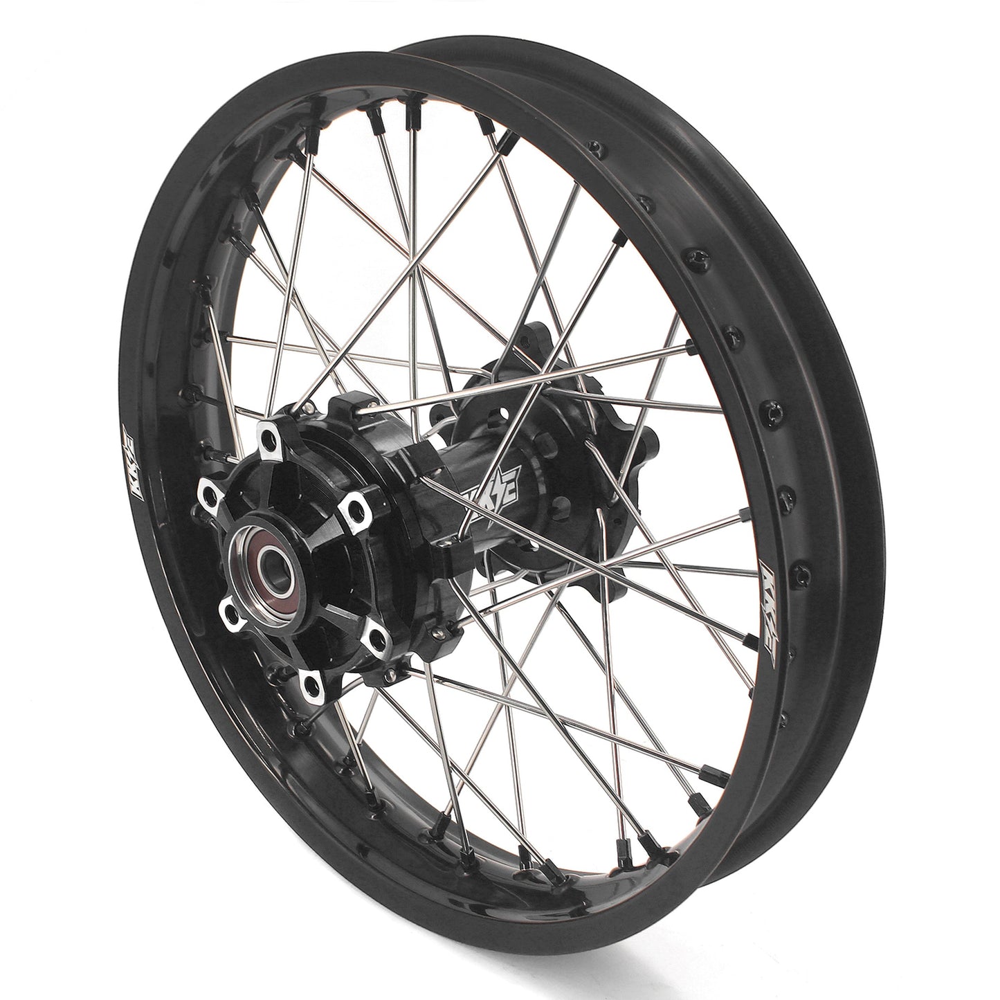 KKE 1.85*21 & 2.5*18 Motorcycle Tubed Spoke Wheels Rims Fit Yamaha Tenere 700 2019-2025 - Howling Moto
