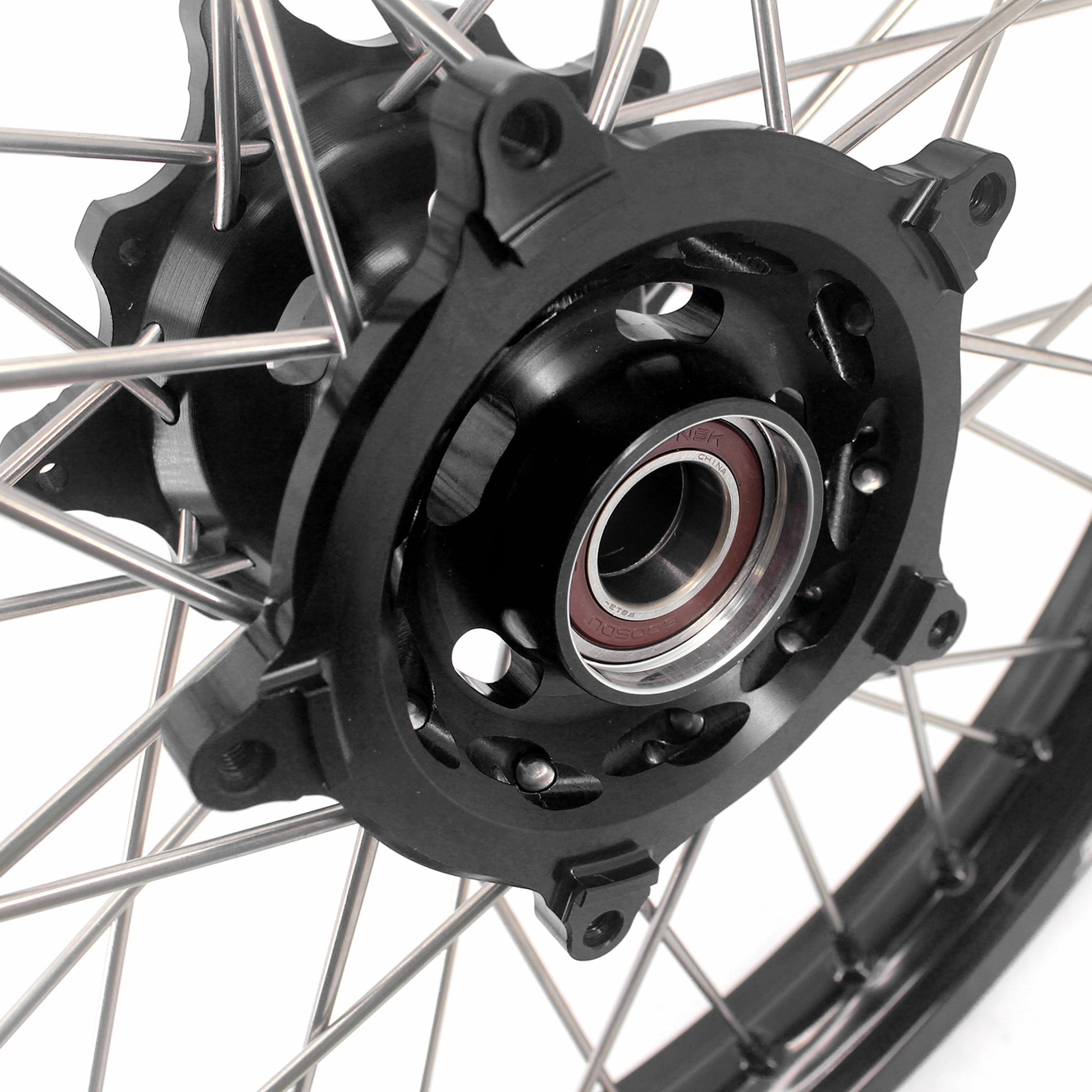 KKE 1.85*21 & 2.5*18 Motorcycle Tubed Spoke Wheels Rims Fit Yamaha Tenere 700 2019-2025 - Howling Moto