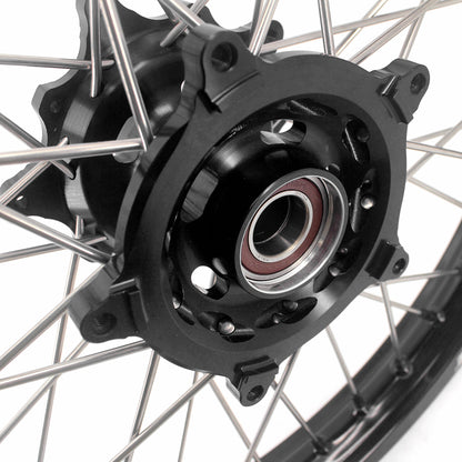 KKE 1.85*21 & 2.5*18 Motorcycle Tubed Spoke Wheels Rims Fit Yamaha Tenere 700 2019-2025 - Howling Moto