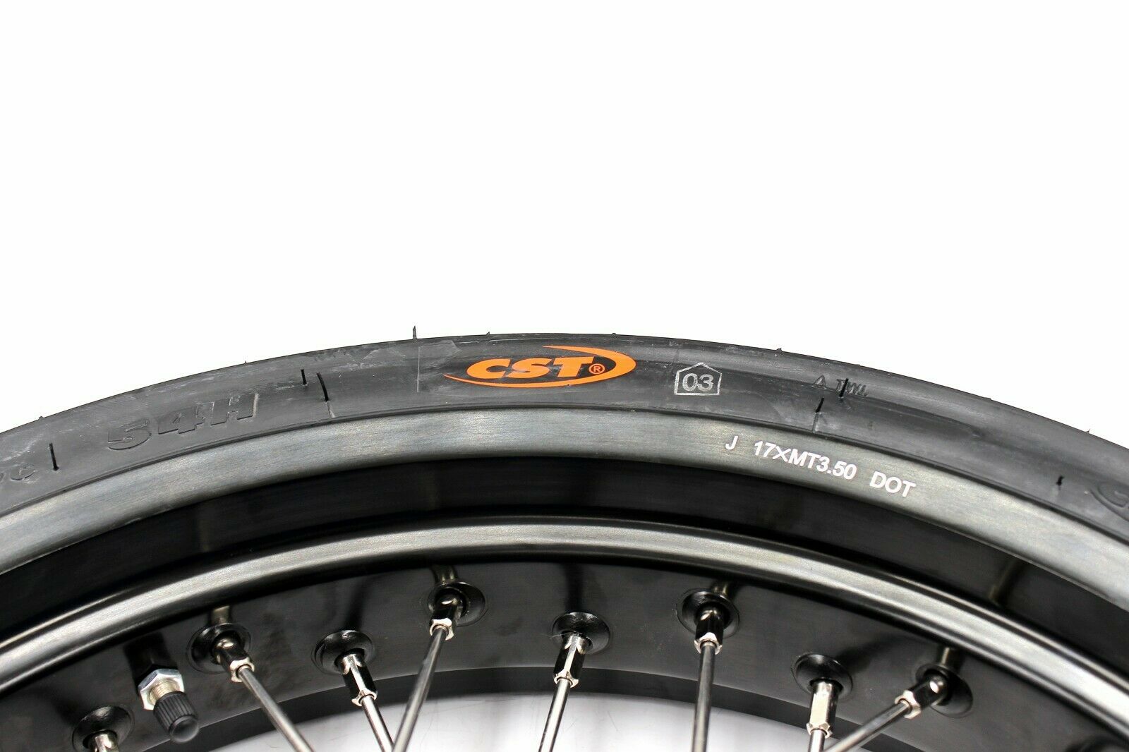 KKE 17inch KX450 KX250F 2020 KX450F 2019-2021 KX450 2019-2023 For KAWASAKI Supermoto Rims CST Tires Blue - Howling Moto