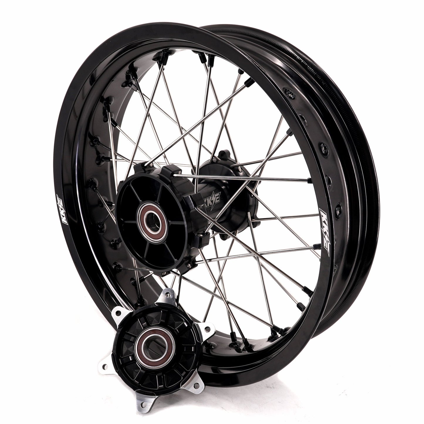 KKE 2.15-21" & 4.25-18" Motorcycle Tubed Spoke Wheels Rims Fit KTM790 Adventure R 2019-2023 - Howling Moto
