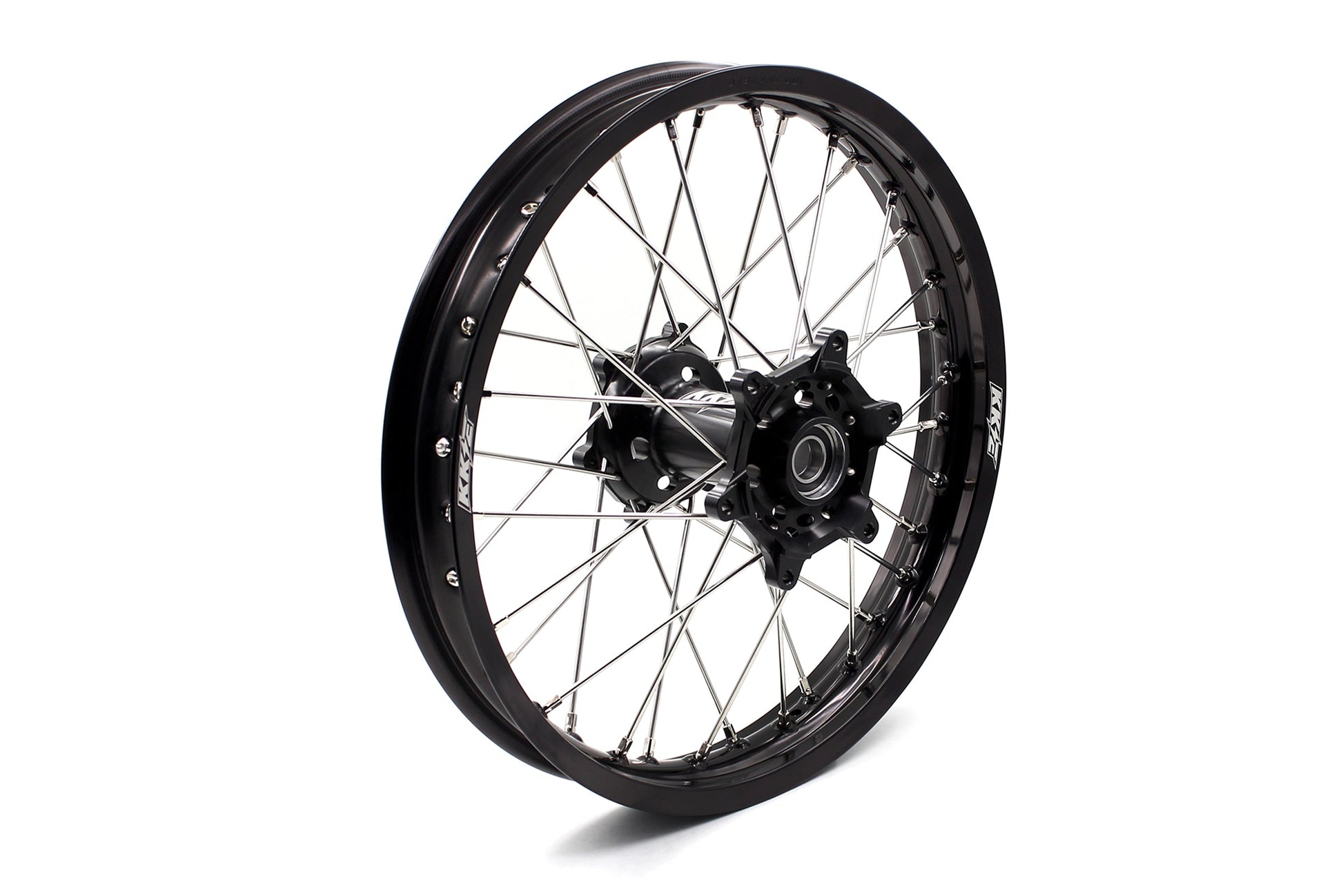KKE Enduro 1.6*21" & 2.15*18" CNC Hub Electric Dirtbike Alloy Wheels Rims Fit STARK VARG Black Hub - Howling Moto