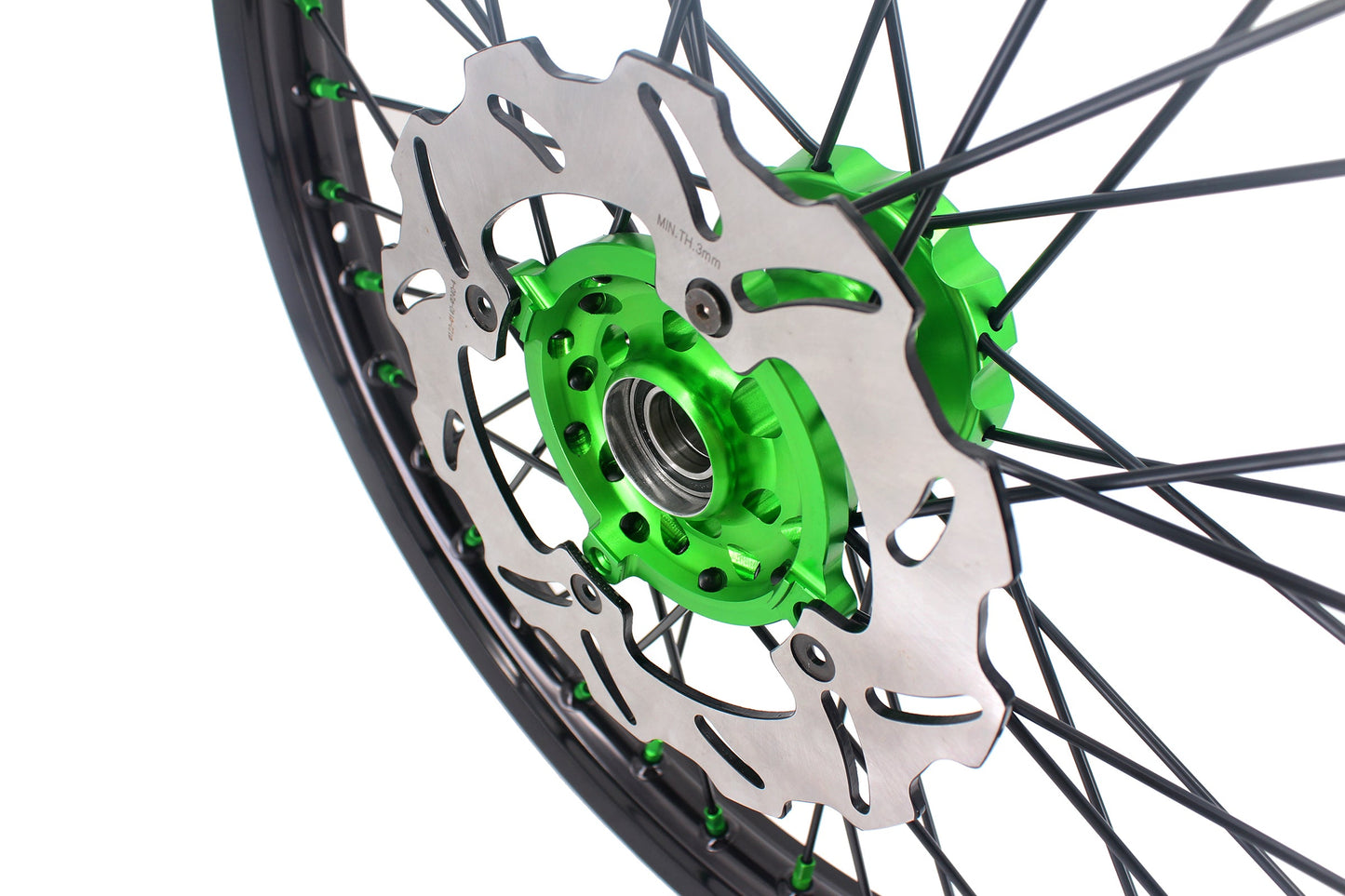 KKE KX125 KX250 1993-2002 For KAWASAKI 21" 18" Motorcycles Spoke Wheels Rims - Howling Moto