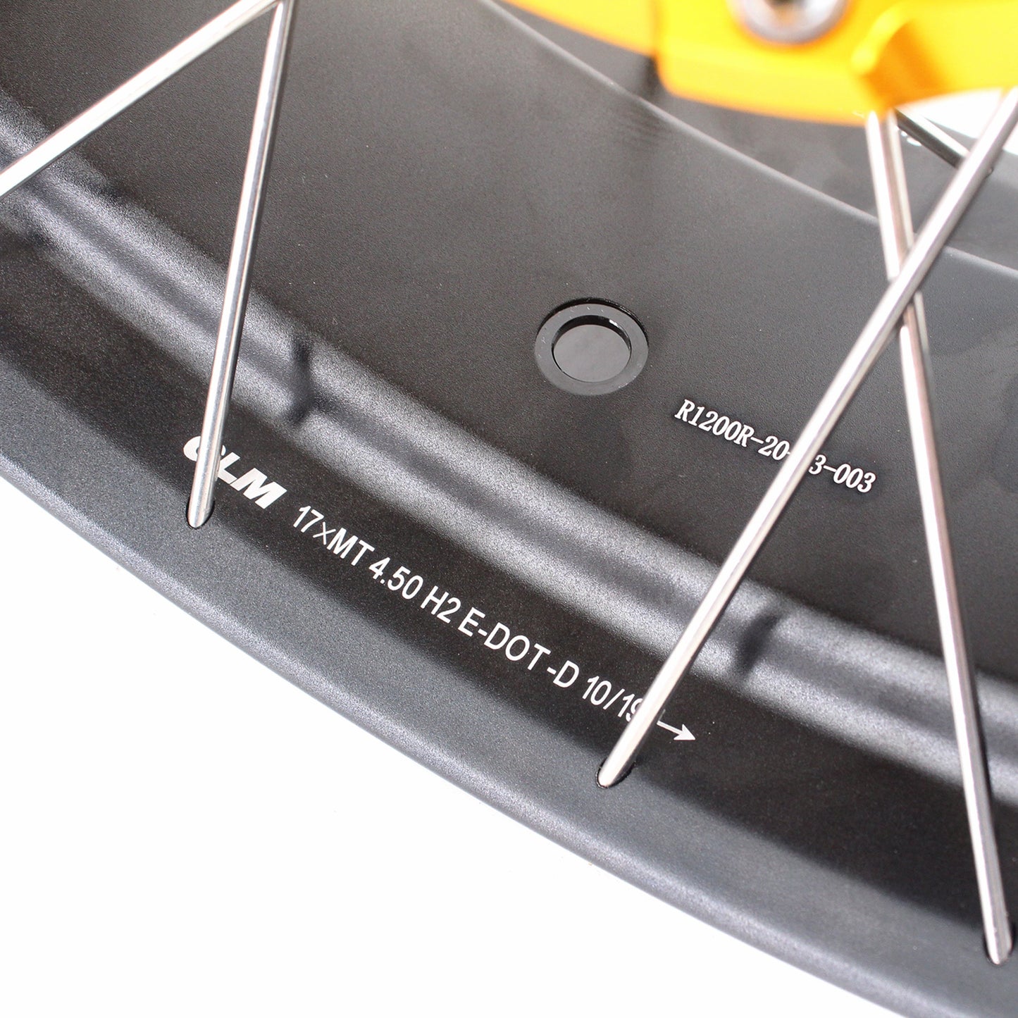 VMX 19" 17" Tubeless Wheels For BMW R1200GS R1200GS Adventure 2013-2020 Gold Hub&Black Rim - Howling Moto
