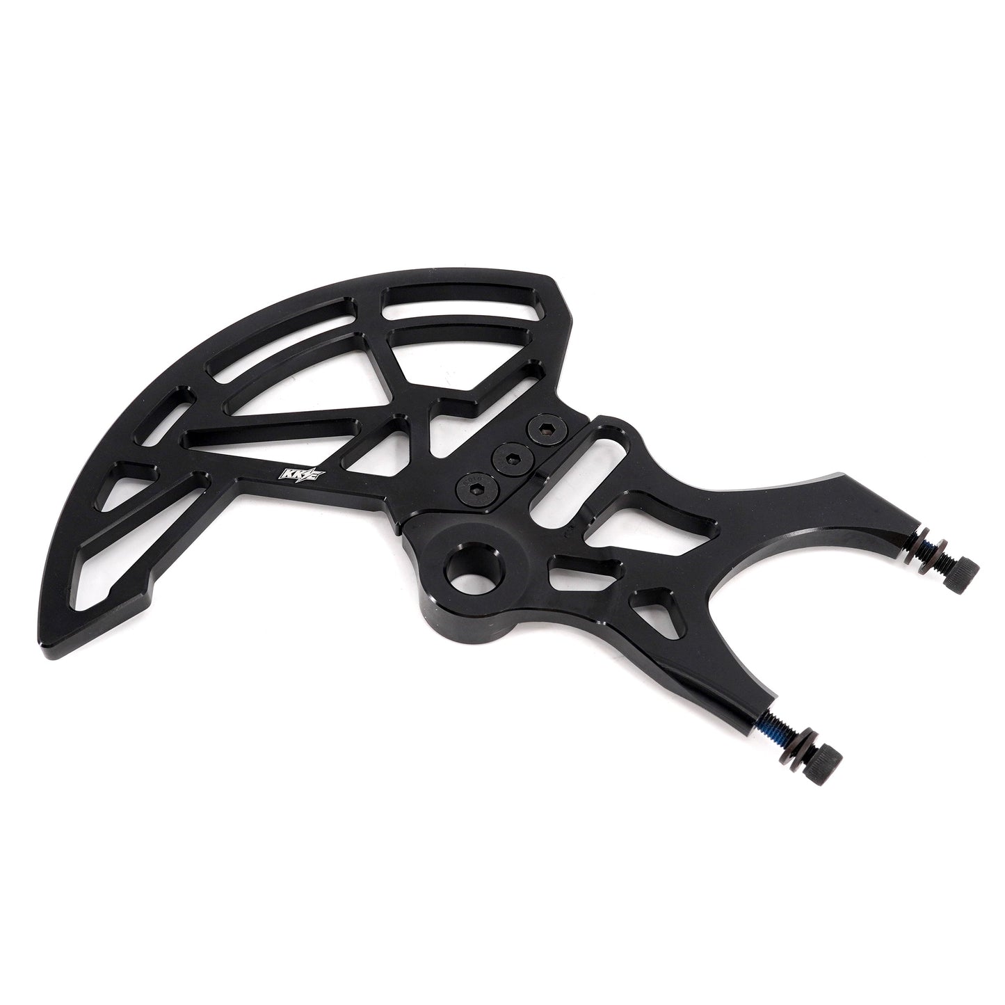 KKE Aluminum Rear Brake Disc Guard Fit Rawrr Mantis, Mantis X Red and Black (Collective) - Howling Moto