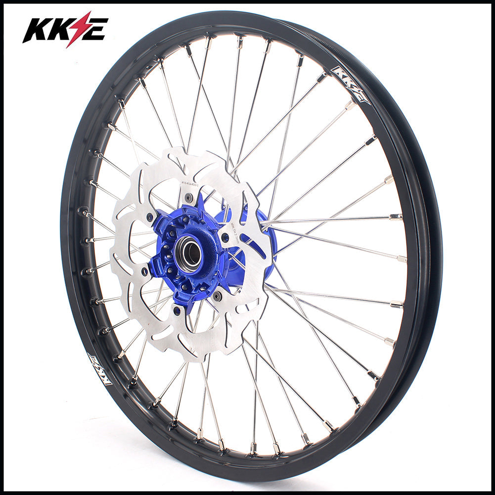 KKE 21 & 18 Cast Enduro Wheels For YAMAHA YZ250F 2001-2015 YZ450F 2003-2015 - Howling Moto
