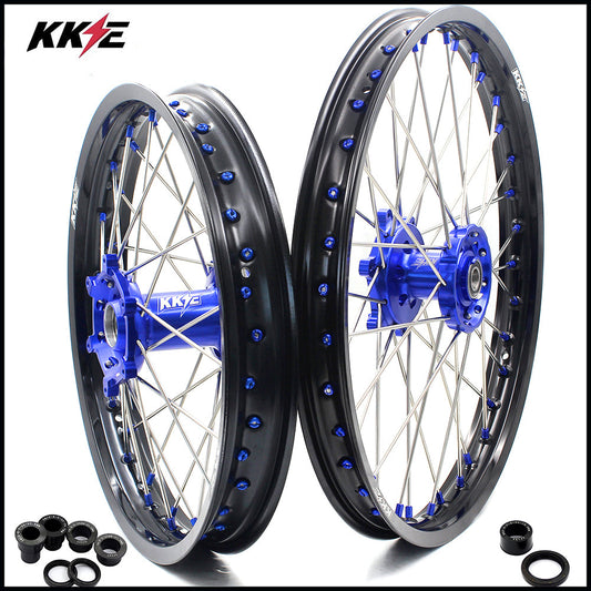 KKE 21 18 Wheels for Yamaha WR250F 2017-2018 WR450F 2016-2018 270MM/245MM Disc - Howling Moto
