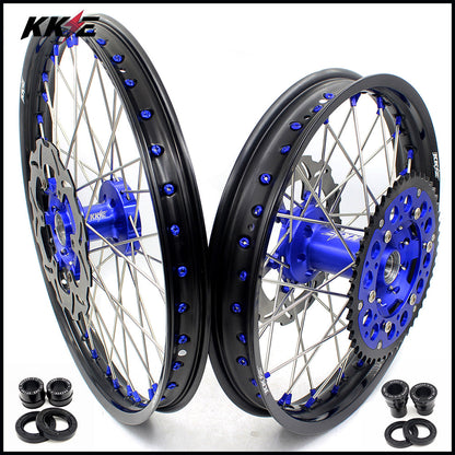 KKE 21 18 Wheels for Yamaha WR250F 2017-2018 WR450F 2016-2018 270MM/245MM Disc - Howling Moto
