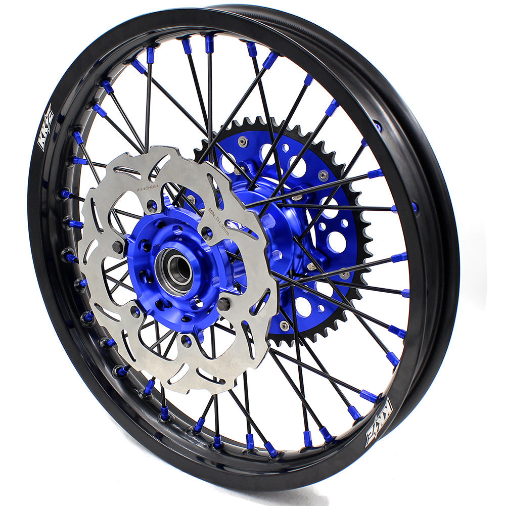 KKE 1.6*21 & 2.15*18 Enduro Spoked Wheels Set For SUZUKI DRZ400SM 2005-2024 - Howling Moto