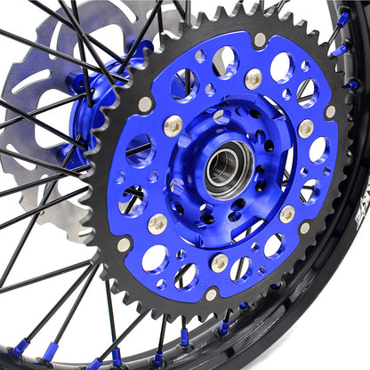 KKE 1.6*21 & 2.15*18 Enduro Spoked Wheels Set For SUZUKI DRZ400SM 2005-2024 - Howling Moto