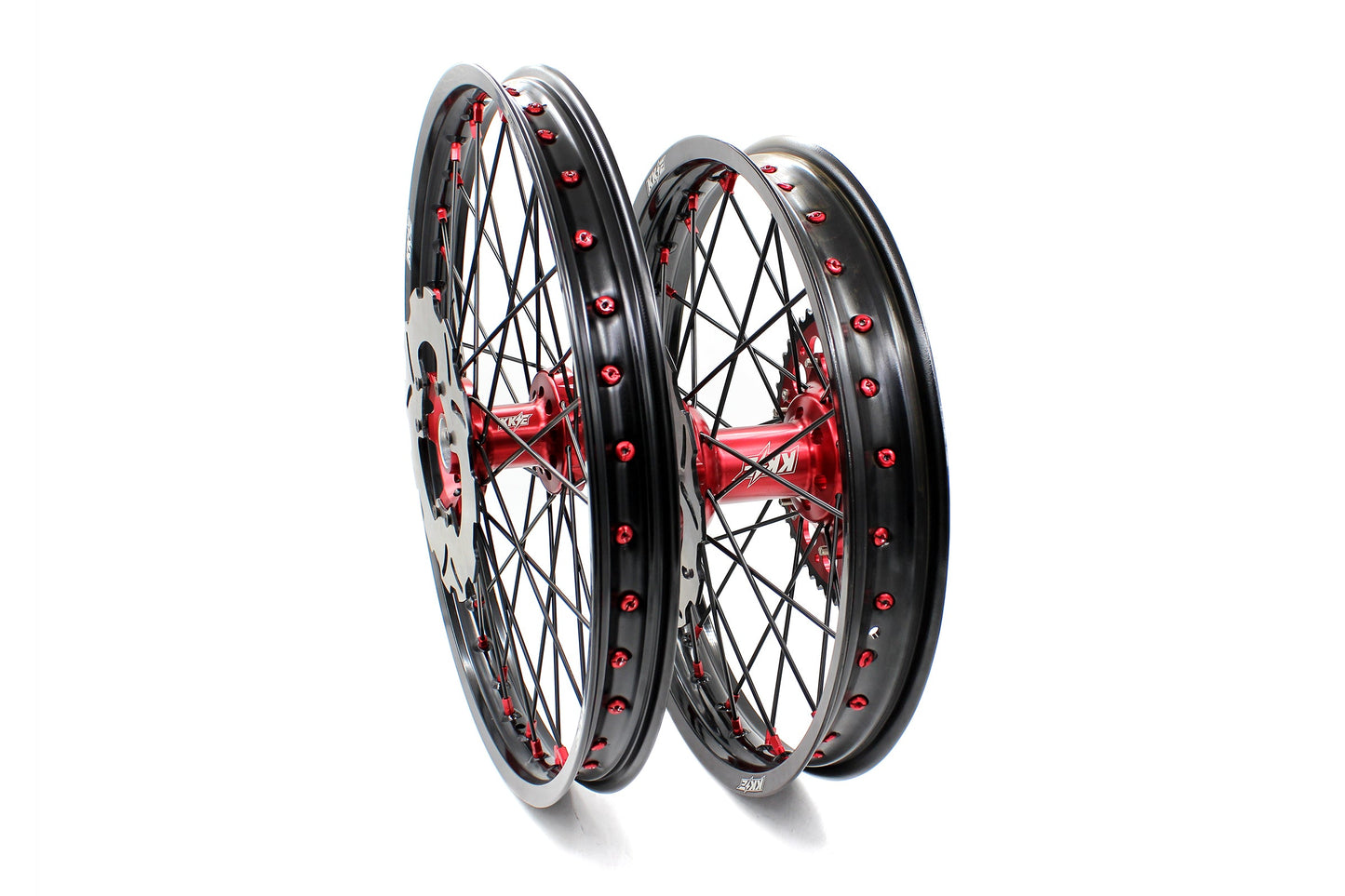 KKE 21" 19" or 21" 18" Dirtbike Spoke Wheels Rims For HONDA CRF250R CRF450R 2015-2025 - Howling Moto