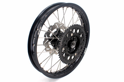 KKE 21 & 19 Casting MX Rims for Honda XR650R 2000-2008 240MM/240MM Disc Black&Black - Howling Moto
