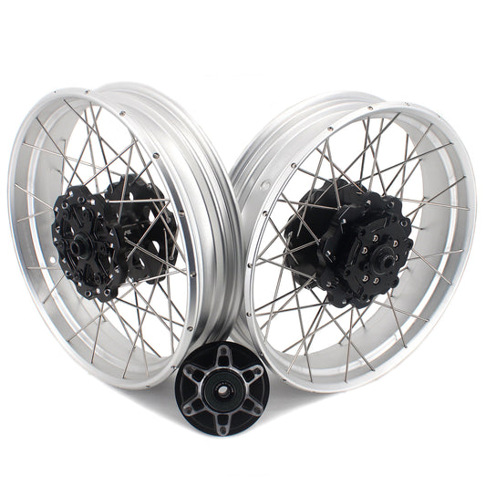 VMX 17 Inch Spoked Aluminum Tubeless Wheels Rims For Husqvarna Svartpilen 401 2020-2021 - Howling Moto