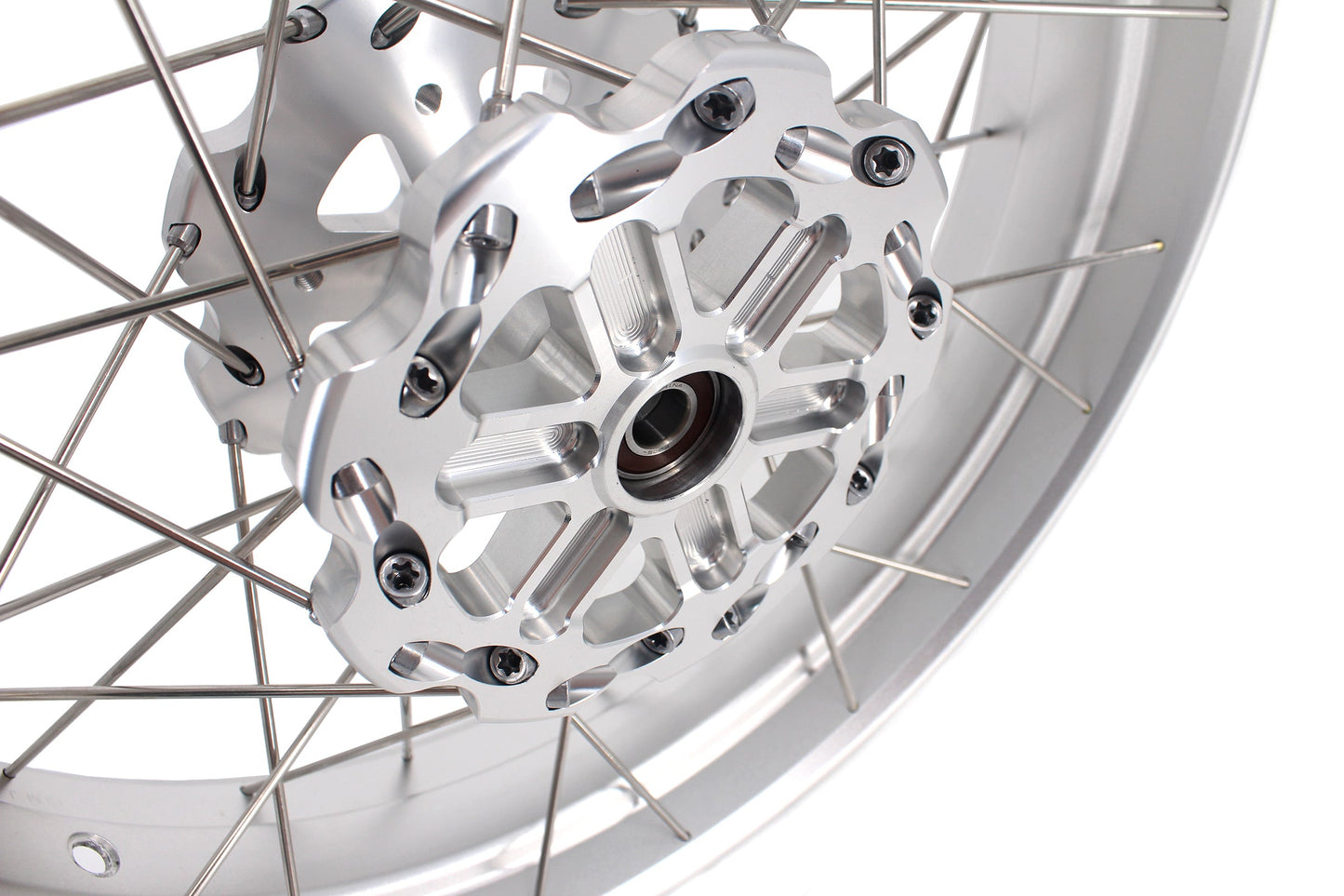 VMX 17Inch Spoked Alloy Tubeless Wheels Rims For KTM390 Adventure 2020 2021 - Howling Moto
