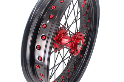 KKE 17inch Supermoto Wheels For Honda CRF250R 2014-2025 CRF450R 2013-2024 CRF450X 2019-2025 - Howling Moto