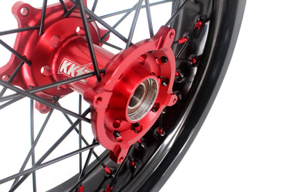 KKE 17inch Supermoto Wheels For Honda CRF250R 2014-2025 CRF450R 2013-2024 CRF450X 2019-2025 - Howling Moto