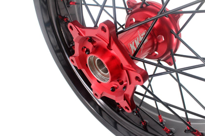KKE 17inch Supermoto Wheels For Honda CRF250R 2014-2025 CRF450R 2013-2024 CRF450X 2019-2025 - Howling Moto