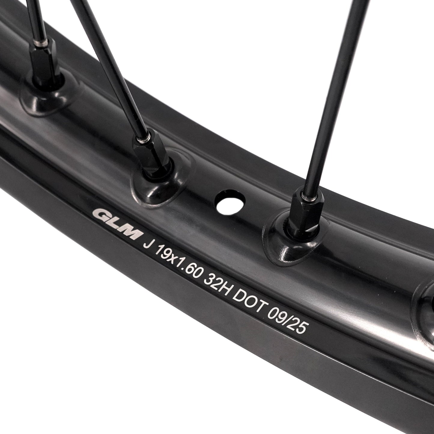 US Stock KKE 1.6*19" & 1.85*16" New Style E-bike Wheels Rim For SurRon Light Bee-X 2019-2025 Black - Howling Moto