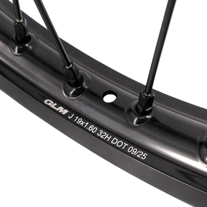 US Stock KKE 1.6*19" & 1.85*16" New Style E-bike Wheels Rim For SurRon Light Bee-X 2019-2025 Black - Howling Moto