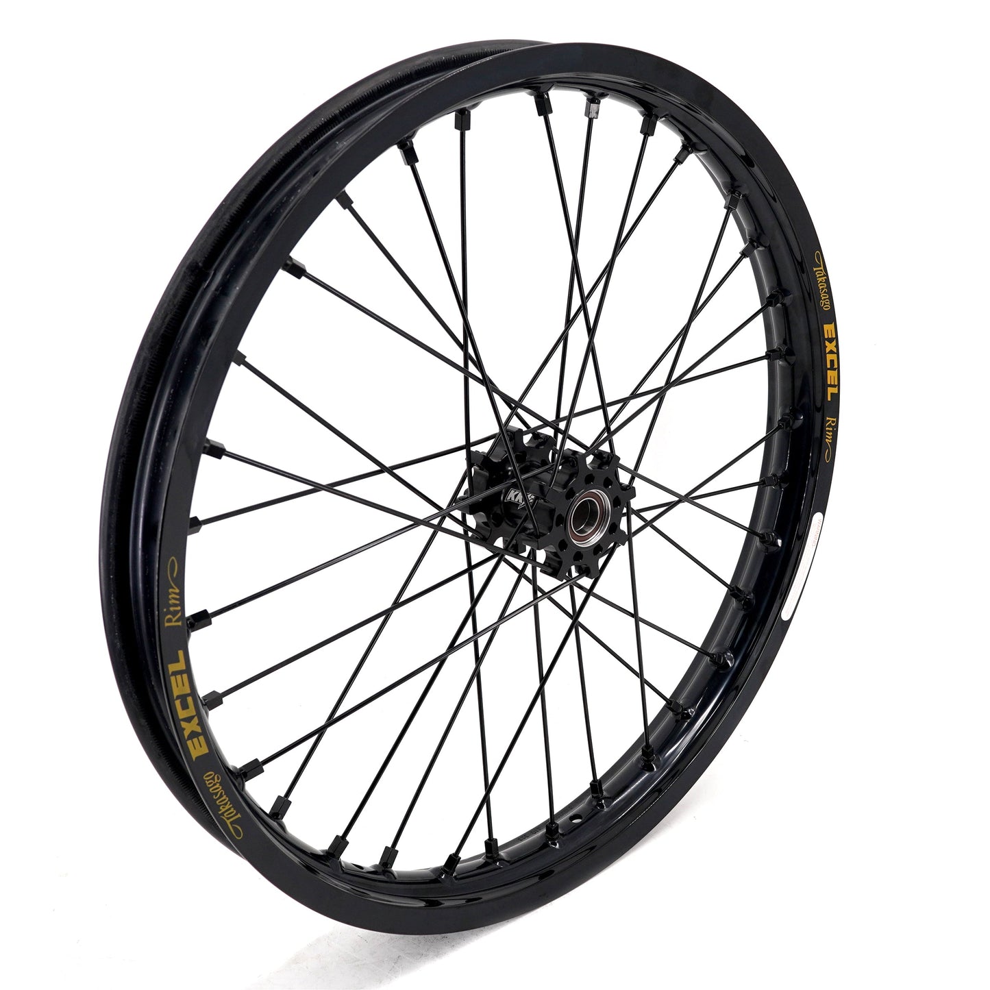 US Stock KKE 19" 16" Spoke Alloy Wheels Fit Talaria Sting MX3 / R MX4 Electric E-bike Black Takasago EXCEL Rims - Howling Moto