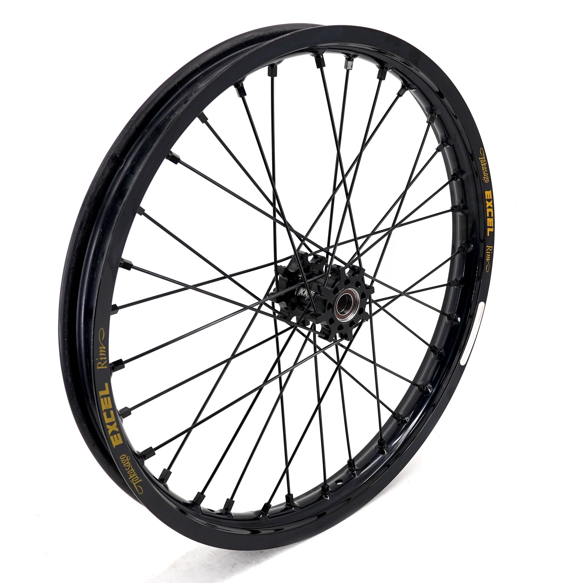 US Stock KKE 19" 16" Spoke Alloy Wheels Fit Talaria Sting MX3 / R MX4 Electric E-bike Black Takasago EXCEL Rims - Howling Moto