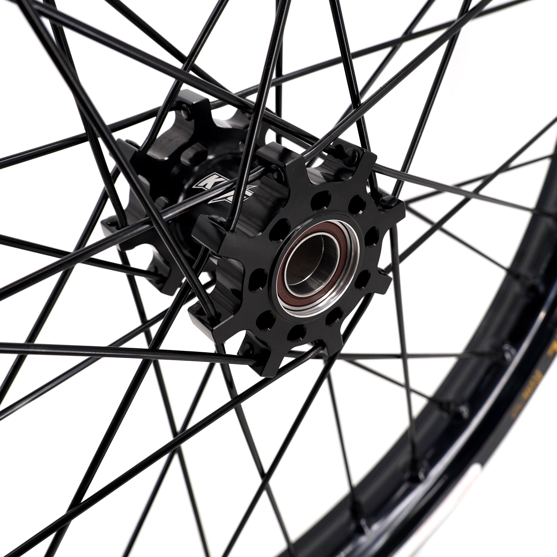 US Stock KKE 19" 16" Spoke Alloy Wheels Fit Talaria Sting MX3 / R MX4 Electric E-bike Black Takasago EXCEL Rims - Howling Moto