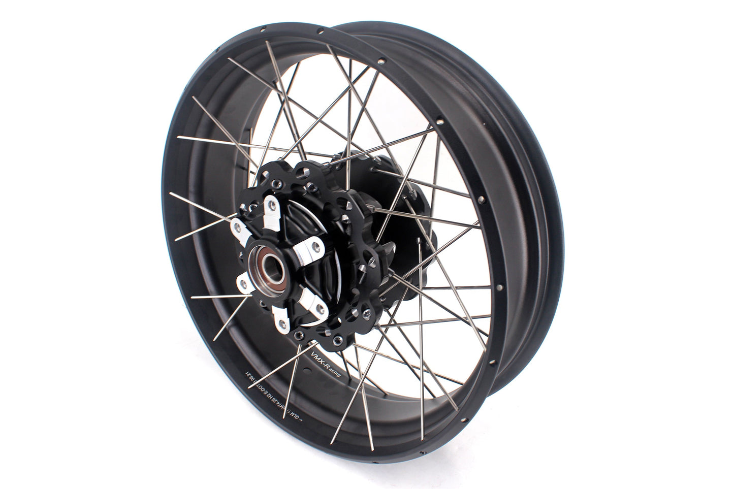 VMX-Racing 18" & 17" Tubeless Alloy Spoke Wheels For Triumph Bonneville T120/T100 2021-2024 - Howling Moto