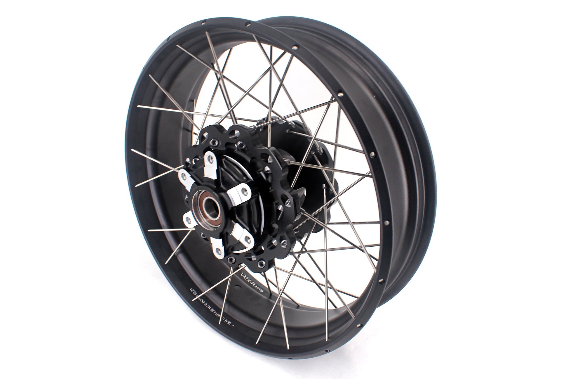 VMX-Racing 18" & 17" Tubeless Alloy Spoke Wheels For Triumph Bonneville T120/T100 2021-2024 - Howling Moto