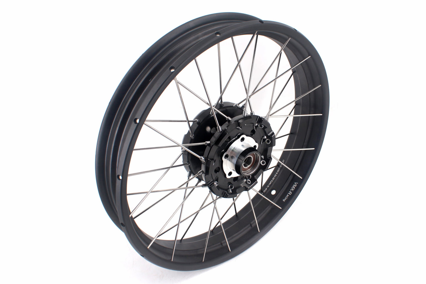 VMX-Racing 18" & 17" Tubeless Alloy Spoke Wheels For Triumph Bonneville T120/T100 2021-2024 - Howling Moto