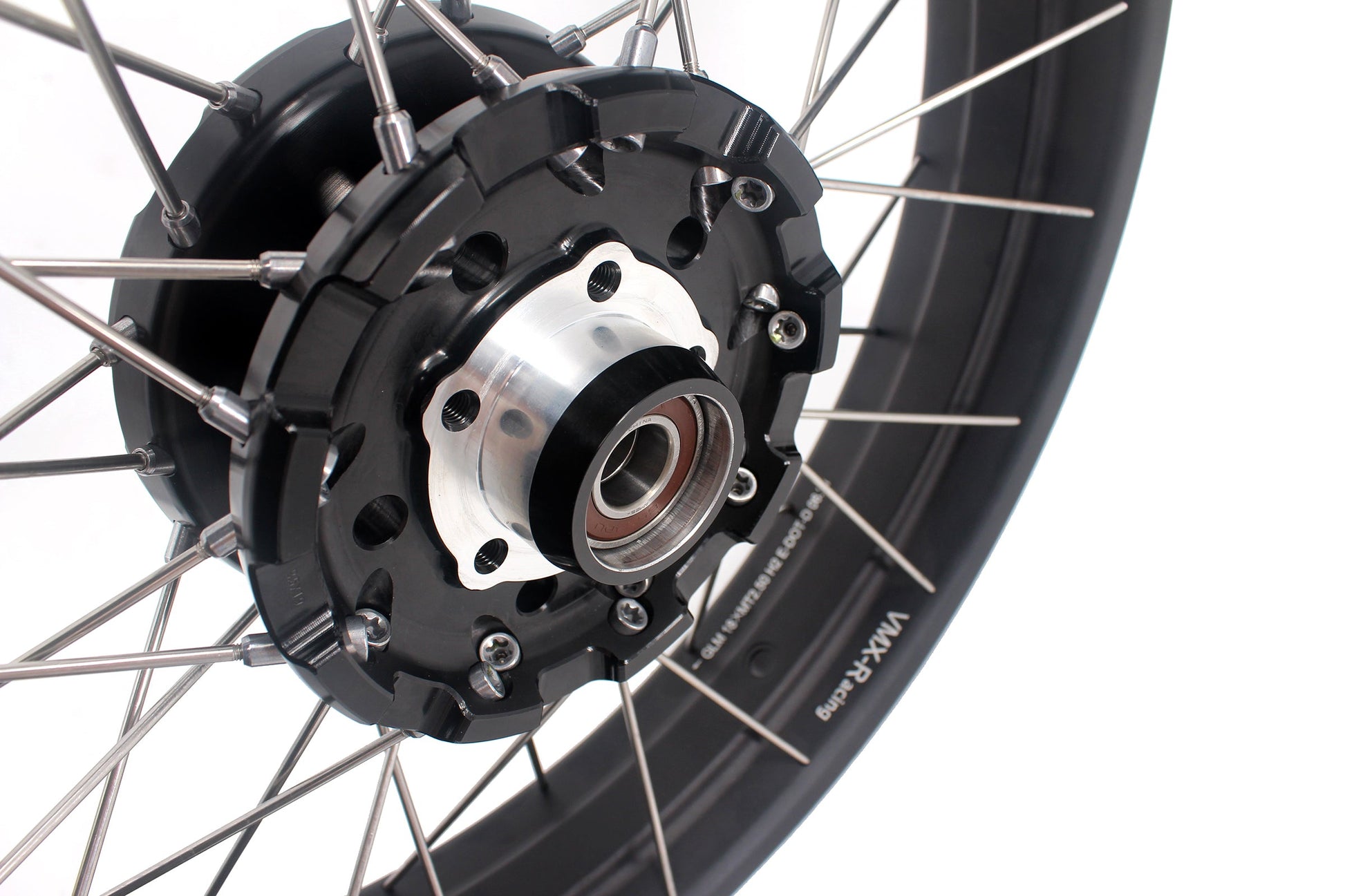 VMX-Racing 18" & 17" Tubeless Alloy Spoke Wheels For Triumph Bonneville T120/T100 2021-2024 - Howling Moto