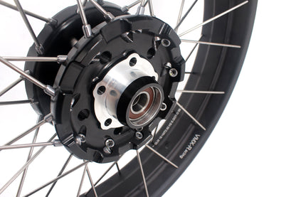 VMX-Racing 18" & 17" Tubeless Alloy Spoke Wheels For Triumph Bonneville T120/T100 2021-2024 - Howling Moto