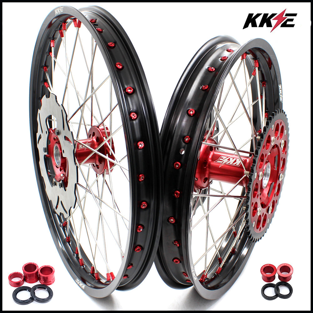 KKE 21 & 18 / 21 & 19 Wheels Rims for Honda CRF250R CRF 450R 2015-2020 Discs - Howling Moto