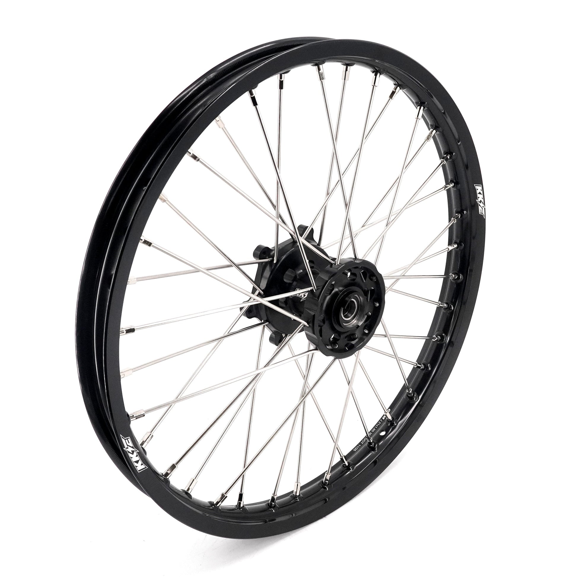 KKE 21/18 Enduro Dirtbike Wheel Rim For SUZUKI DRZ400 DRZ400S DRZ400E Black Hub & Rim - Howling Moto