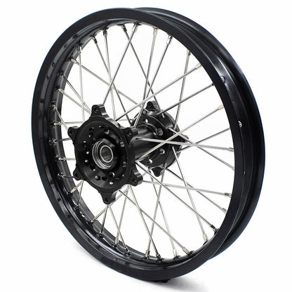 KKE 21 & 19 Wheels for HUSQVARNA TE TC FE FC SMR TXC 2000-2013 Black - Howling Moto