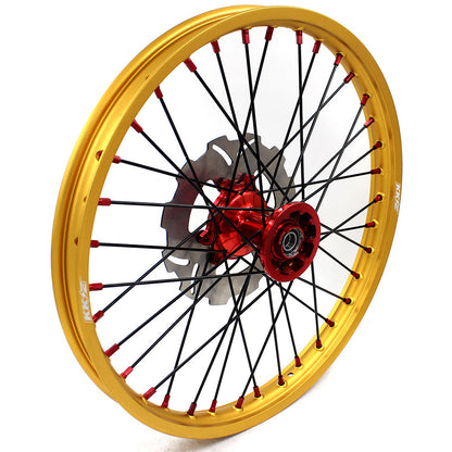 KKE 21 & 19 Casting MX Gold Wheels for HONDA CR125R 1996-1997 CR250R 1996 - Howling Moto