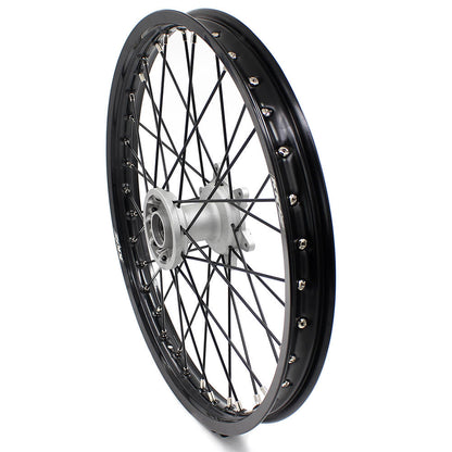 KKE 21 & 19 Casting MX Wheels for YAMAHA YZ250F 2001-2021 YZ450F 2003 Silver - Howling Moto