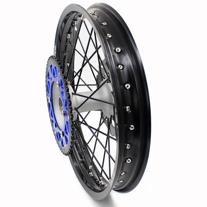 KKE 21 & 19 Casting MX Wheels for YAMAHA YZ250F 2001-2021 YZ450F 2003 Silver - Howling Moto