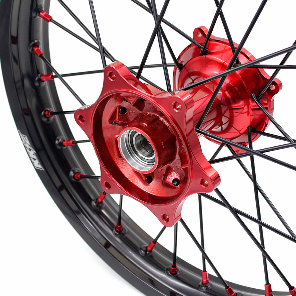 KKE 21 & 19 Casting Wheels for Honda CRF250R 2004-2013 CRF450R 2002-2012 Disc - Howling Moto