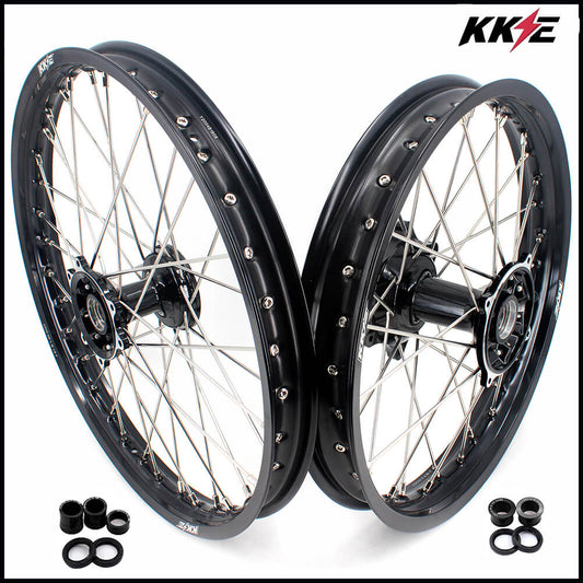KKE 21" 19" MX Cast Dirt Bike Wheels Set For HONDA CRF250R 04-13 CRF450R 02-12 CR125R/250R 02-13 - Howling Moto