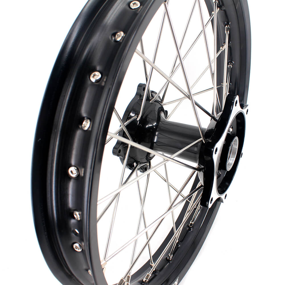 KKE 21" 19" MX Cast Dirt Bike Wheels Set For HONDA CRF250R 04-13 CRF450R 02-12 CR125R/250R 02-13 - Howling Moto