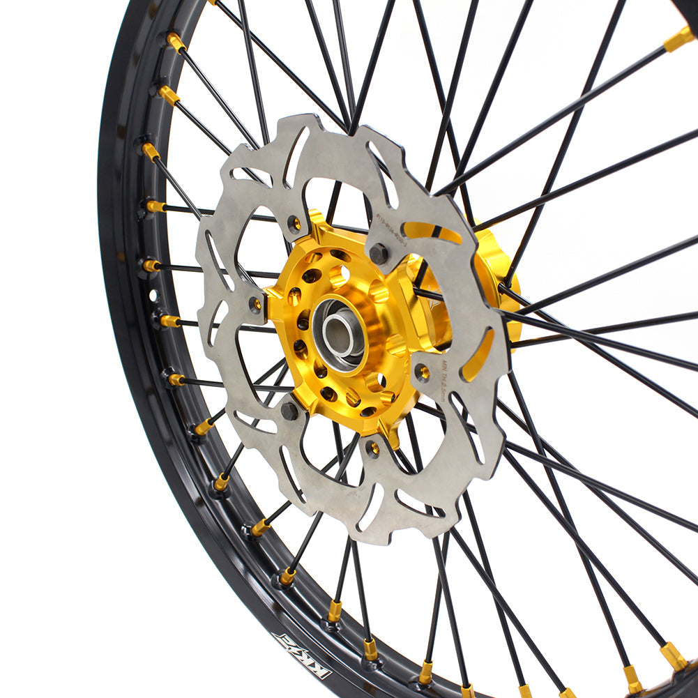 KKE 21 & 19 MX Wheels For SUZUKI RM125 2001-2007 RM250 2008 Off Road Rim Set - Howling Moto