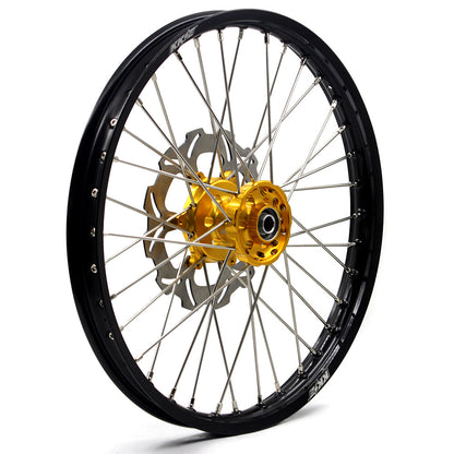 KKE 21 & 19 Wheels for Suzuki RMZ250 2007 RMZ450 2005-2024 Gold&Black - Howling Moto