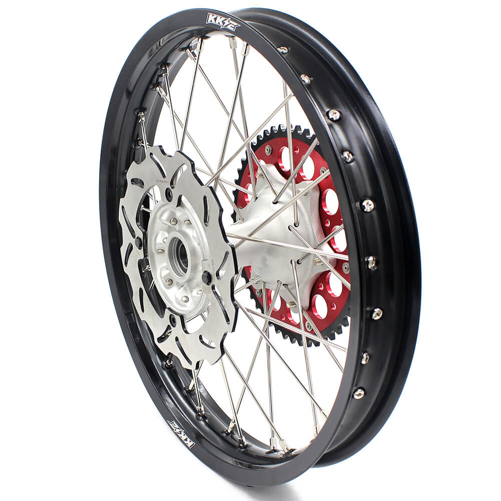 KKE 2.15*19" Rear Cast Spoke Wheels Rims For HONDA CR125R 1998-2001 CR250R 1997-2001 Disc - Howling Moto