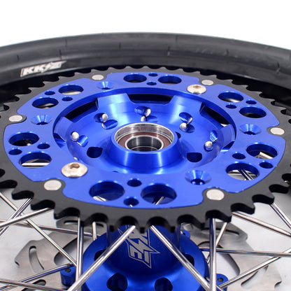 KKE 17 Inch Supermoto Rims Tires For YAMAHA WR250F 2001-2019 WR450F 2003-2018 - Howling Moto